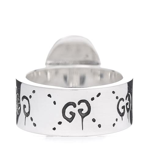 gucci sterling silver gucci ghost bracelet|gucci ghost ring australia.